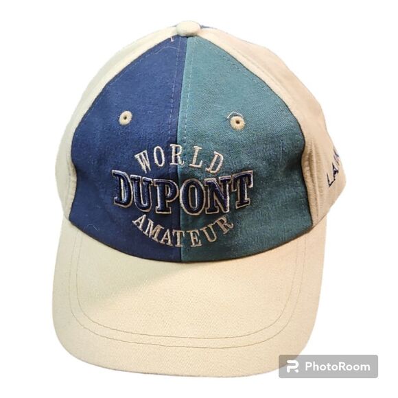 Vintage Golf Cap Dupont Amateur La Mode - Picture 1 of 15